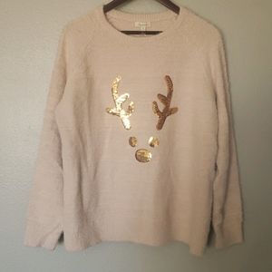BRAND NEW!!!! Soft & Fuzzy Reindeer Sweater